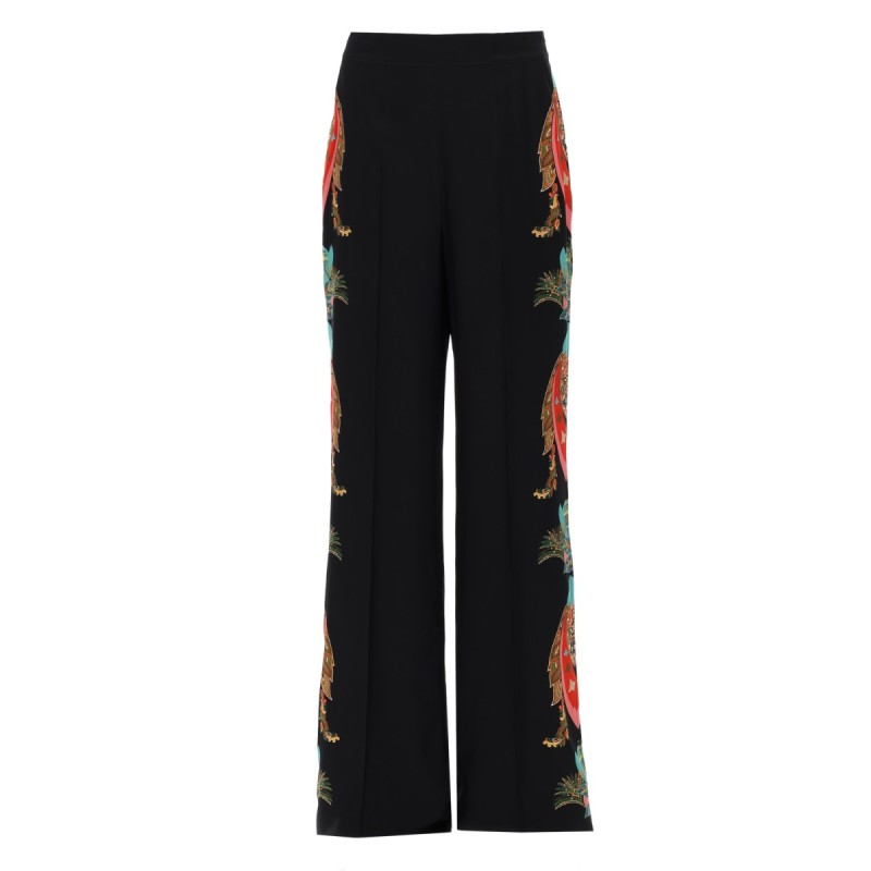 PANTALONE PALAZZO CON STAMPA
