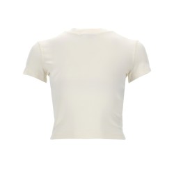 T-SHIRT CON LOGO GLITTERATO