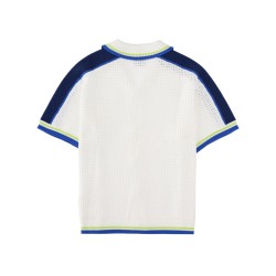 CAMICIA IN CROCHET CON LOGO