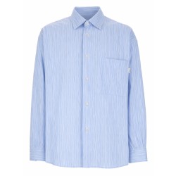 CAMICIA IN COTONE "CRINCKLE"