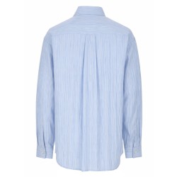 CAMICIA IN COTONE "CRINCKLE"