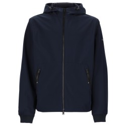 GIACCA CON ZIP E CAPPUCCIO