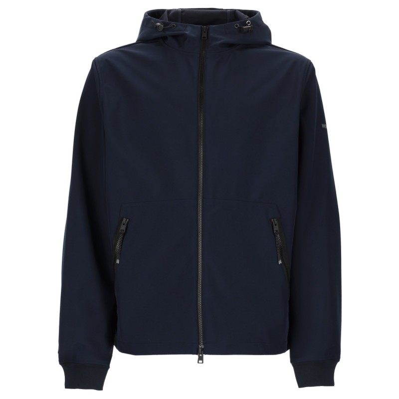 GIACCA CON ZIP E CAPPUCCIO