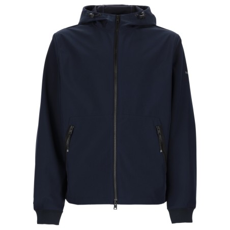 GIACCA CON ZIP E CAPPUCCIO