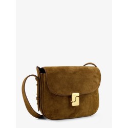 Bellissima Mini suede crossbody bag