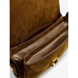 Bellissima Mini suede crossbody bag