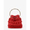 Bon Bon raffia bucket bag