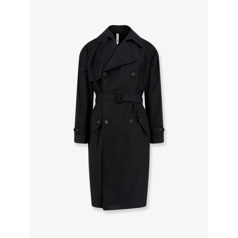 Motolese nylon and cotton trench