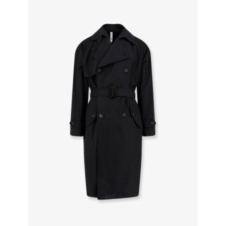 Motolese nylon and cotton trench