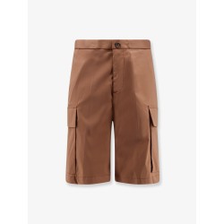 Cotton blend bermuda shorts