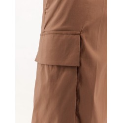 Cotton blend bermuda shorts