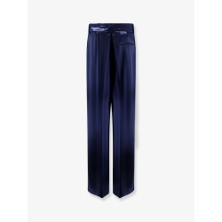 Satin trousers with pinces
