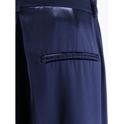 Satin trousers with pinces