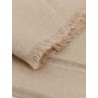 Linen lurex scarf