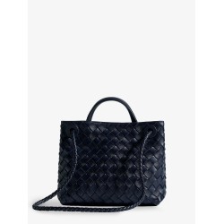 Andiamo leather shoulder bag with Intrecciato motif