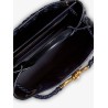Andiamo leather shoulder bag with Intrecciato motif