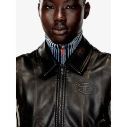 G-Inko faux leather sleeveless jacket