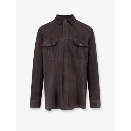 Suede shirt