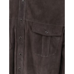 Suede shirt