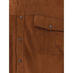 Suede shirt