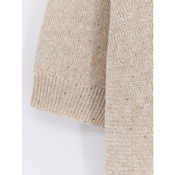 Linen and cotton sweater