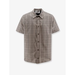 Madras cotton blend shirt