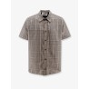 Madras cotton blend shirt