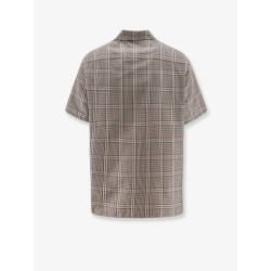 Madras cotton blend shirt