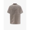 Madras cotton blend shirt