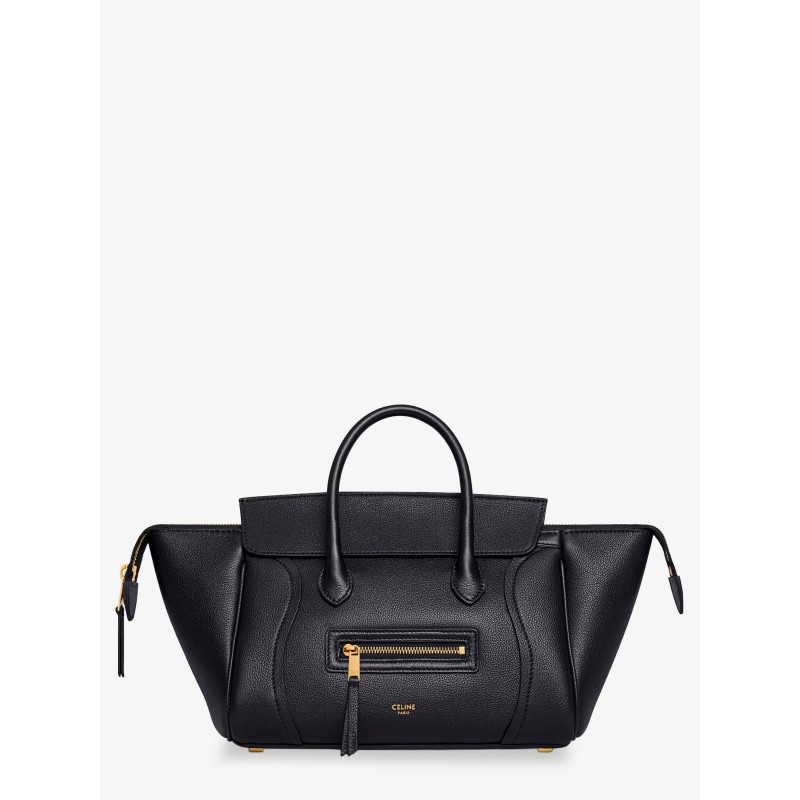 Luggage leather crossbody bag