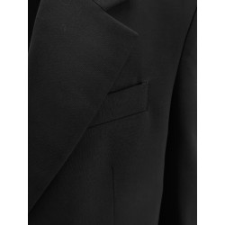 Virgin wool blend blazer