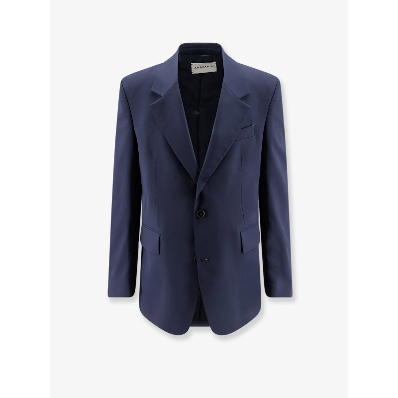 Virgin wool blend blazer