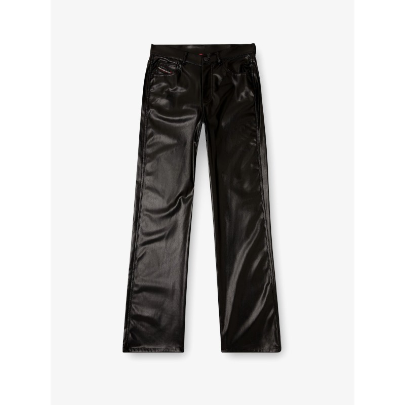 P-Lain faux-leather trousers