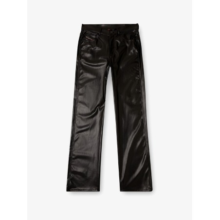 P-Lain faux-leather trousers