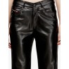 P-Lain faux-leather trousers