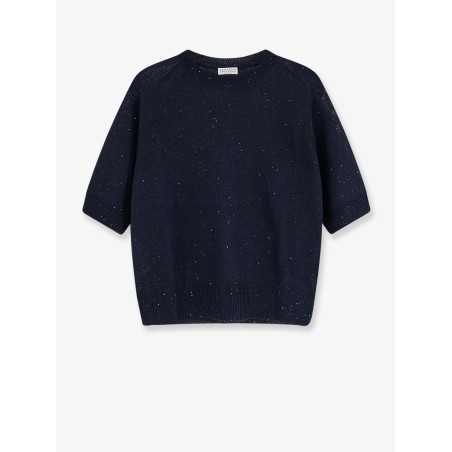 Linen and cotton sweater