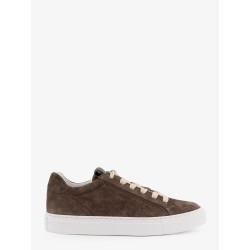 Suede sneakers with Monili detail