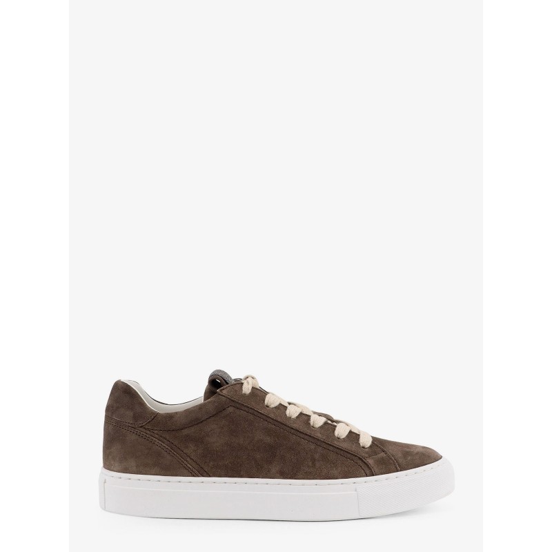 Suede sneakers with Monili detail