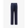 Virgin wool blend trousers