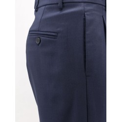 Virgin wool blend trousers