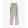 Iven silk and nylon trousers