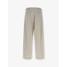 Iven silk and nylon trousers