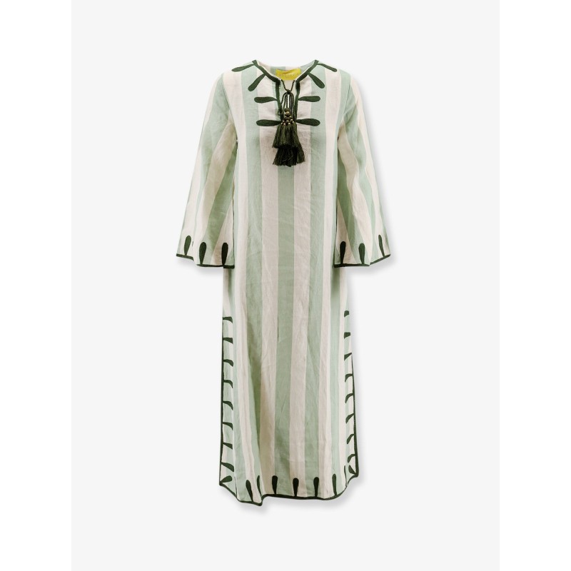 Edna linen long dress