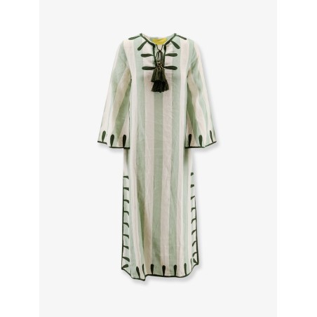 Edna linen long dress