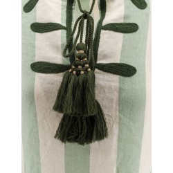 Edna linen long dress