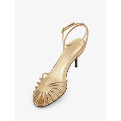 Blake 75 laminated leather sandals