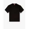 Cotton T-shirt with embroidered logo on the front