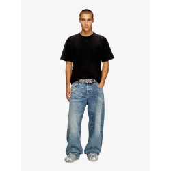 Cotton T-shirt with embroidered logo on the front