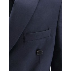Virgin wool blend blazer