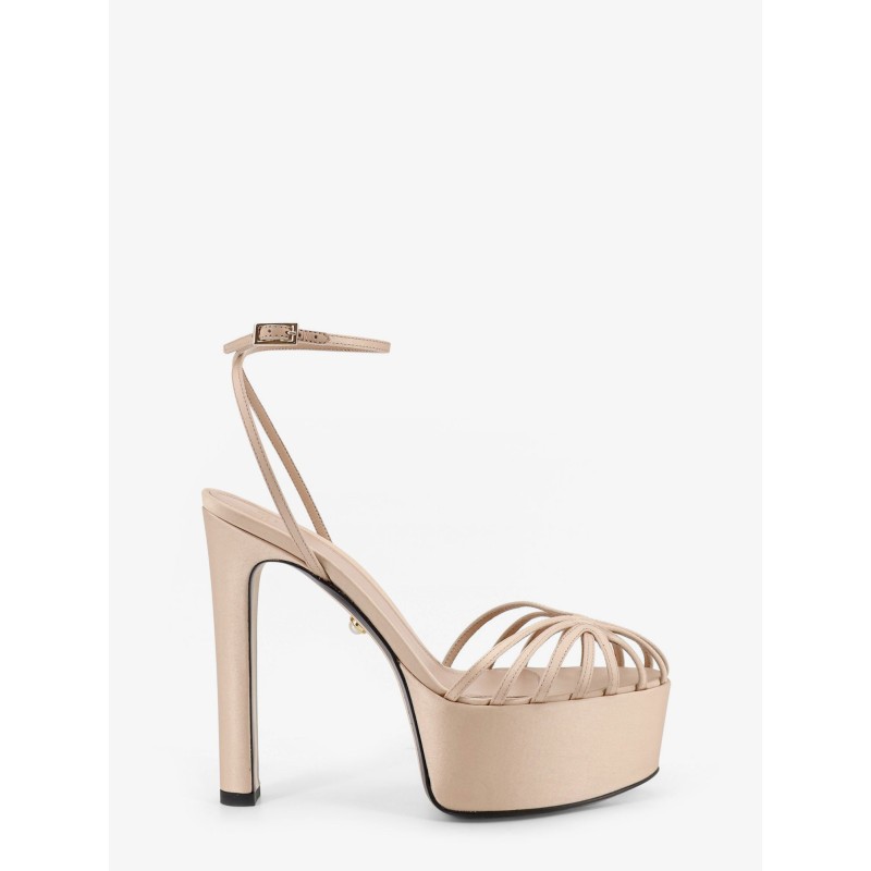 Eva satin sandals